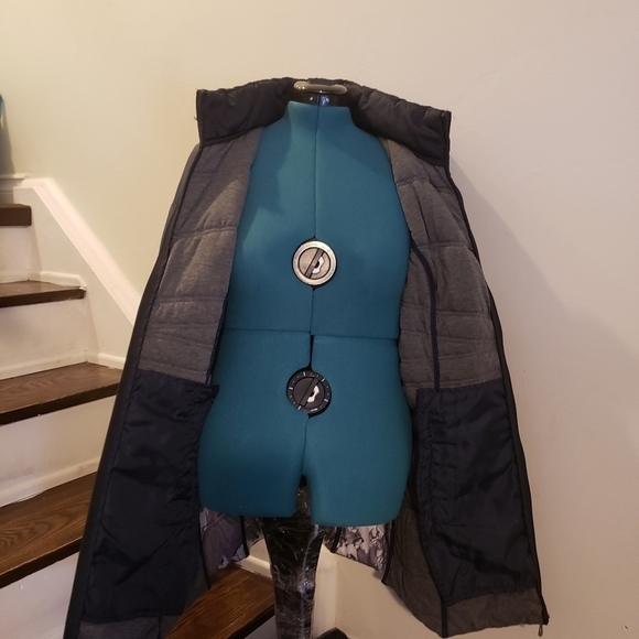 Novelti long hooded coat - Picture 4 of 10